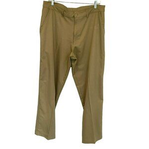 Champion Men's C9 Duo Dry Performance Polyester Golf Pants in Tan Size 38-30
